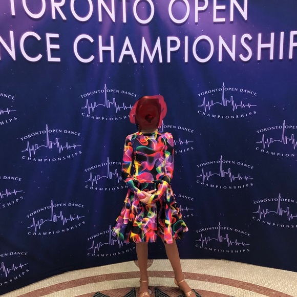 BALLROOM Dancing DRESS - Picture 6 of 7